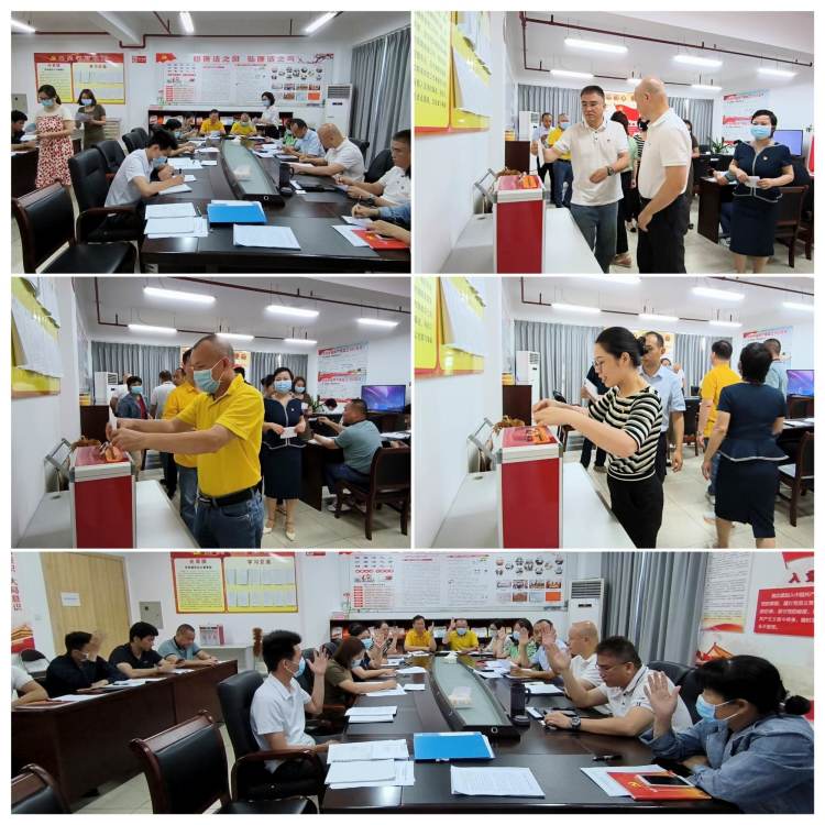 市環(huán)發(fā)公司黨支部召開黨的二十大精神專題學(xué)習(xí)會暨增補支委選舉大會(圖6)