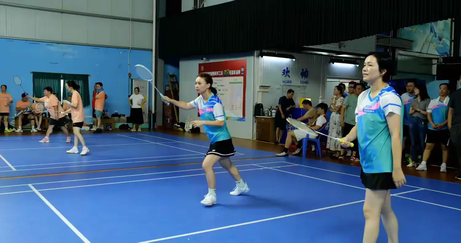 城投集團2025年職工文體活動暨第一屆“城投集團杯”羽毛球團體賽第二日A、B組循環(huán)賽